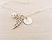 Dainty Angel Wing Necklace - 14k Gold Fill - Memorial Jewelry - Sympathy Gift