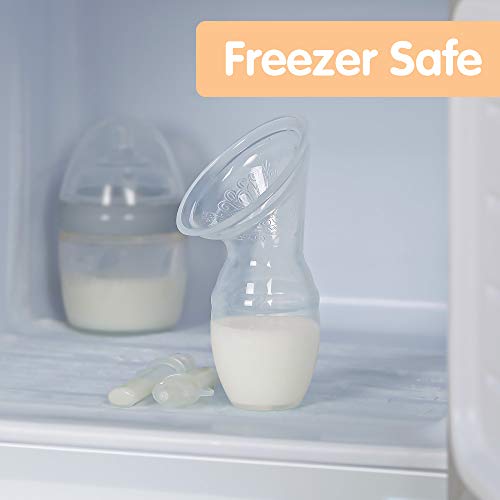 haakaa Manual Breast Pump 100ml/4oz & Colostrum Collectors 2pcs Combo