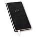 2019 Gallery Leather Pocket Monthly Planner Acadia Black 6