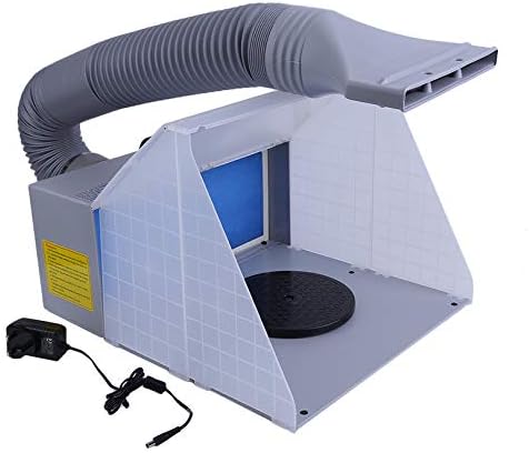 Promotion Mini Airbrush Spray Booth Exhaust Fan Cooling Fan Hose Filter Extractor Air Brush Art Craft Paint