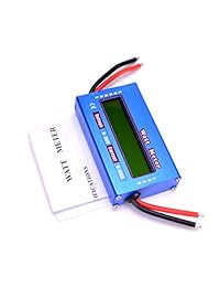 RC vatímetros DC 60 V 100 A analizador de potencia Digital LCD Balance de voltaje de la batería Checker W Volt Amp metro