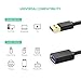 UGREEN USB 3.0 Extension Cable USB 3.0 Male A to Female A 5Gbps Compatible with Gamepad USB Flash Drive USB Hub External Hard Drive Keyboard Printer Webcam, 1 m