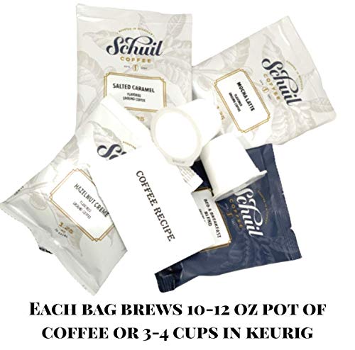 Coffee Gift Box Set, Shortbread Cookies, Hot Cocoa, and Tea