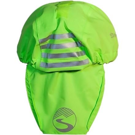 Showers Pass Helmet Cover Neon Green, One Size