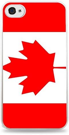 Canadian Flag White Hardshell Phone Case for iPhone 5 / 5S