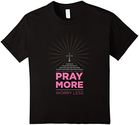 Kids Prayer When All Else Fails-Pray More &amp; Worry Less 4 Black