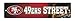 Rico Industries NFL San Francisco 49ers 16-Inch Plastic Street Sign Décor