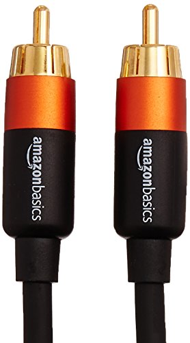 AmazonBasics Digital Audio RCA Compatible Coaxial Cable - 25 Feet - Thumbnail 2