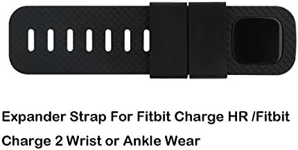 HONECUMI Ankle Bands Extender to Fitbit Garmin for Larger Sized Wrists or Ankle Wear