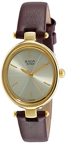 Titan Raga Viva Analog Champagne Dial Women's Watch-2579YL01