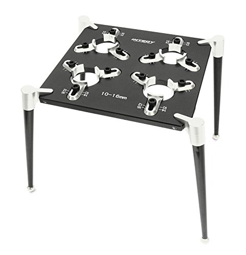 Integy RC Model Hop-ups C27105SILVER Team Workstation & Shock Rebuild Stand for Shock Size 10mm-16mm