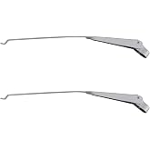 TRQ Front Windshield Wiper Arm Pair Set | For Jeep CJ5 CJ6 CJ7 CJ5A CJ6A CJ8 Scrambler