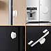Baby Proofing Magnetic Cabinet Locks | Child Safety Drawer Locks (12 Locks + 2 Keys) | No Tools or Drilling Required for Multi-Purpose