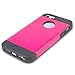 JETech Case for iPhone SE 5s 5 Protective Cover with Logo Cut-out (Plum)
