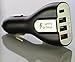 Car Charger, Lightning Car Charger®, Powerful 10 Amps - Quick Charge QC 3.0 port with USB-C Port and 2 USB Ports Rapid Charger (Black)