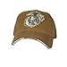 USMC Coyote Brown Marine Corps Logo Cap