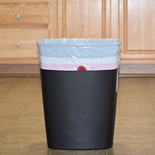 CCLINERS 8 Gallon 120 Count Medium Trash Bags Drawstring 30 Liter