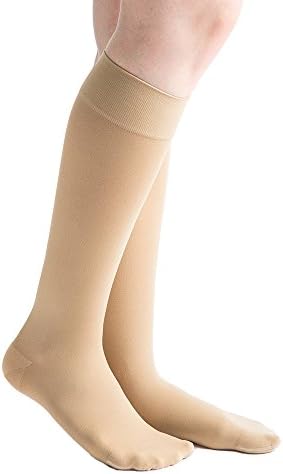 VenActive Women's 20-30 mmHg Compression Stockings, Opaque, Knee High