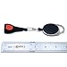 SAMSFX Fly Fishing Tippet Line Cutter Fishing Nippers Mulit-Tool with Zinger Retractors