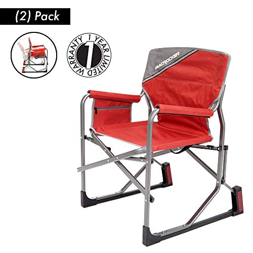 Mac Sports MacRocker Outdoor Foldable Rocking Chair Portable