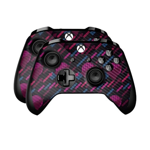 Carbon Fiber Skin Compatible with Microsoft Xbox One Controller (2 Pack) - Mage…