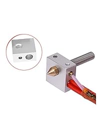 hictop 5pcs calentador de aluminio bloque M6 especializado para MK7 MK8 Makerbot Medel i3 Impresora 3d Extrusora extremo caliente Calefacción Bloquear