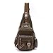 Sling Bag, D-TASKS Mens Outdoor Military Shoulder Sling Backpack Chest bag