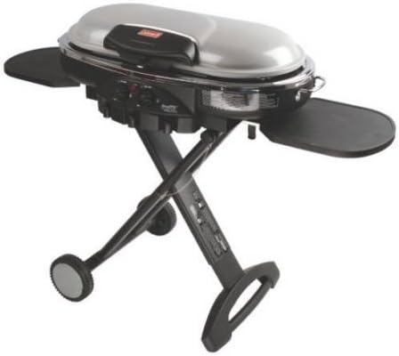Coleman RoadTrip LXE Portable 2-Burner Propane Grill - 20,000 BTU, Silver Color