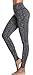 Oalka Women Yoga Pants Workout Running Leggings – Space Dye Black Sthumb 1