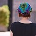 Casualbox Tie-Dye Headband Bandana Boho Hippie Retro Flower psychedelic 60's A,Free Size