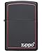 Zippo Classic Black and Red