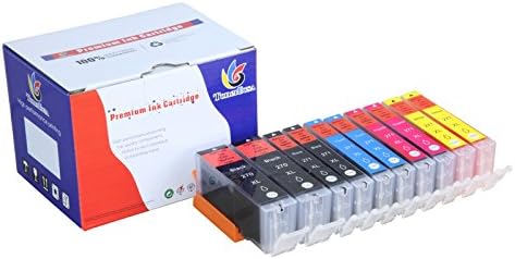 Toner4USA PGI-270XL CLI-271XL Ink Cartridge For PIXMA MG5720 MG5721 MG5722 MG6820 MG6821 MG6822 MG7720 TS5020 TS6020, (10 Pack)