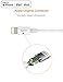 OPSO 3.3ft MFi Certified Lightning Cable, USB A to Lightning, Compatible with iPhone 14/13/12/11/XS/XR/8/7/6, White, 1 Pack