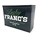 Lucky Franc's 6.5 oz Soap on a Rope for Men - Natural Oils Scent Mint and Citrus Handmade Soap Bar - Shower Soap, Tactical Soap, Gym Soap Bar for Body and Face
