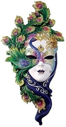 Amazon Com Lady Peacock Venetian Style Carnival Mask Wall Decor