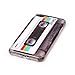 Sunvy iPhone 7 plus Case 3D 80's Retro Mix Tape Scratch Resistant Grip Ultra Light TPU Silicone Protective Cover for 5.5 inch iPhone 7 plus with a Screen Protector