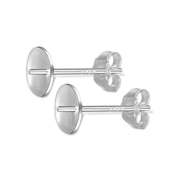Adabele 200pcs Hypoallergenic Stud Earring Posts