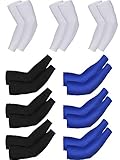 Mudder 9 Pairs Unisex UV Protection Sleeves Arm