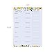 Minimalmart Magnetic Meal Planner Notepad - Food Planning Organizer and Grocery List Pad, Premium 52 Pages, with Tear Away Perforated Shopping List