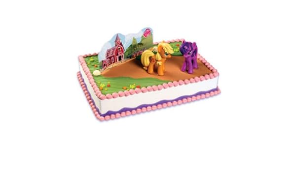 Amazon Com My Little Pony Licensed Cake Topper Kitchen Dining