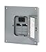 Square D - HOM816M100PC Homeline 100 Amp 8-Space 16-Circuit Indoor Main Breaker Load Center with Cover (Plug-on Neutral Ready), , Grey