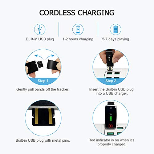 LETSCOM Fitness Tracker with Heart Rate Monitor, Color Screen Activity Tracker Watch, IP68 Waterproof Pedometer Watch Sleep Monitor Step Counter for Women Men and Kids