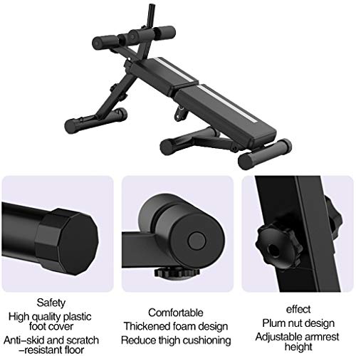 MultiWorkout Bench, Foldable Situp Abdominal Back Extension Strength
