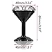 Hipiwe 2 Packs Glass Crystal Curtain Holder, 60mm Curtain Hook, Window Drapery Tie Backs Clips, Wall Cap Coat Hook Hanger Tassel Holder (Black)