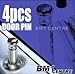 BMW M POWER CHROME DOOR PIN SET 4 pcs