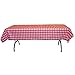 Party Solids Red Gingham Plastic Table Cover Roll 40