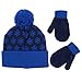 Nickelodeon boys Nickelodeon Toddler Hat, Kids Gloves Toddlers Mittens, Paw Patrol's Marshall Baby Beanie f Winter Accessory Set, Blue, 2-4T US