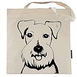 Schnauzer named Baby Tote Bag