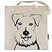 Baby the Schnauzer Tote Bag by Pet Studio Art