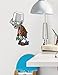 Walls 360 Peel & Stick Wall Decals: Plants vs. Zombies 2 Buckethead Zombie (7 in x 12 in)